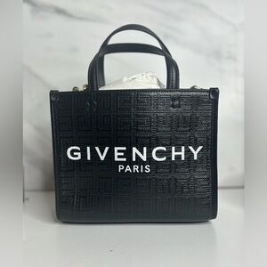 Black Embossed Givenchy Mini G Tote ( NWT)